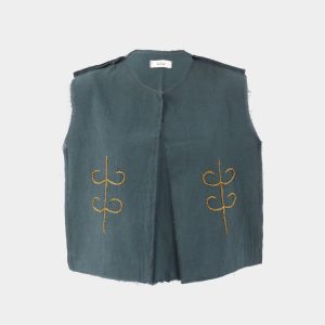 ژیله نخ پنبه کلاغ سبز