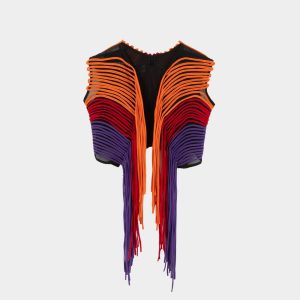 کراپ تاپ نارنجی بنفش Echo